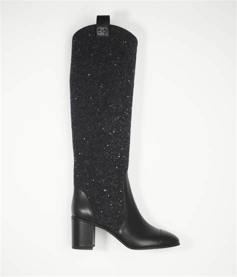 chanel boots grey|Chanel white boots 2021.